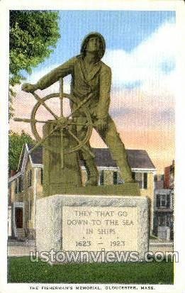 The Fisherman's Memorial - Gloucester, Massachusetts MA  
