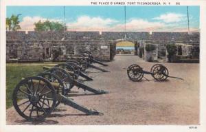 Place D'Armes Fort Ticonderoga Adirondack New York 1925