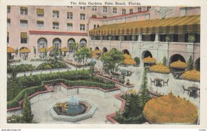 PALM BEACH, Florida, 1910-20s; The Alba Gardens
