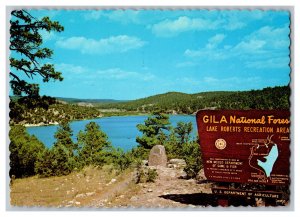 Lake Roberts Recreation Area New Mexico Postcard Continental View Card