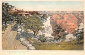 HOTEL EL TOVAR GRAND CANYON OF ARIZONA NATIONAL PARK FRED HARVEY POSTCARD (1907)