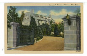 OK - Oklahoma City. Governor's Mansion ca 1946