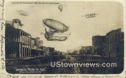 Real Photo - In Future 1925 in Spencer, Nebraska