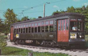 Car #836 Built 1922 - Trolley Museum, East Windsor, Connecticut