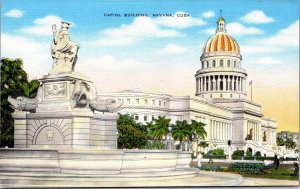 Postcard Cuba Havana Capital Building