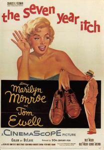 Marilyn Monroe Movie Poster Postcard