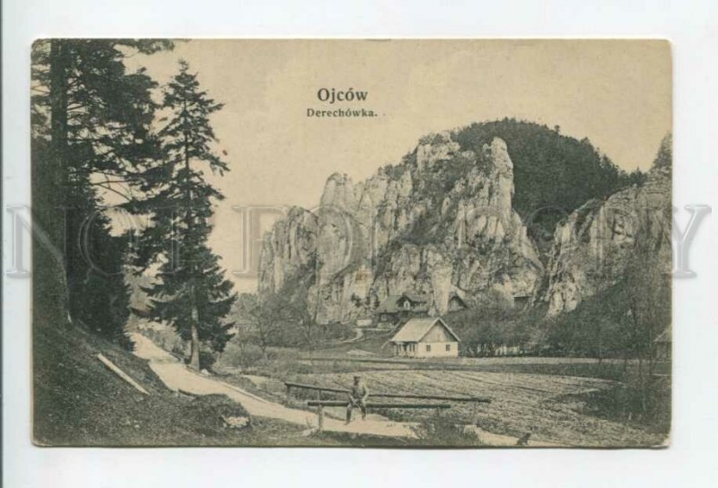 432833 Poland Ojcow Derechowka Vintage postcard