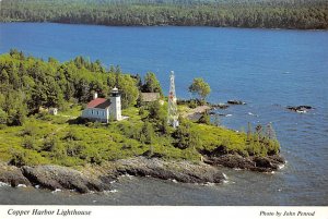 Copper Harbor Lighthouse Copper Harbor, Michigan USA Unused