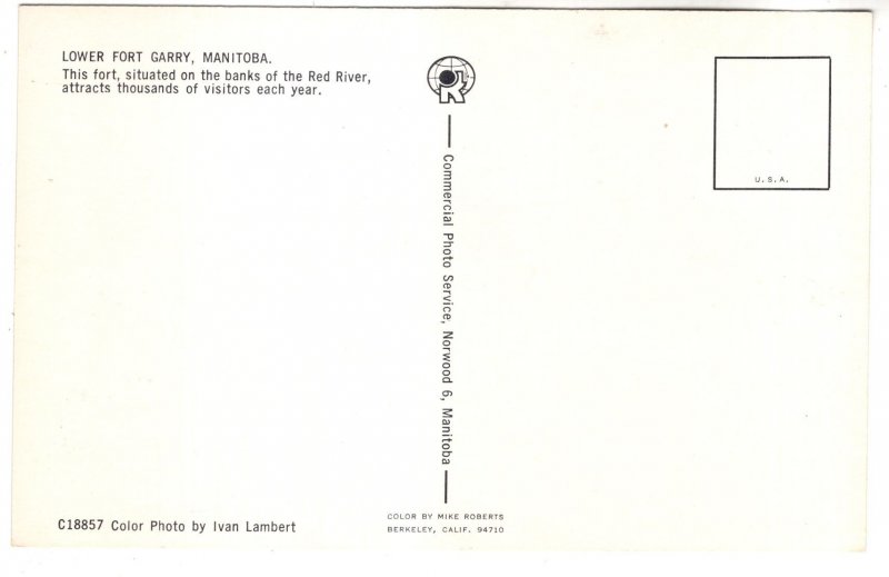 Lower Fort Garry, Manitoba