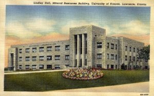 Lindley Hall, University of Kansas - Lawrence