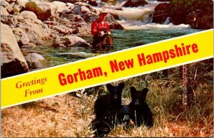 Greetings From Gorham New Hampshire Split View