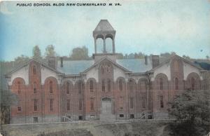 E77/ New Cumberland West Virginia Postcard c1910 Public School Building 11