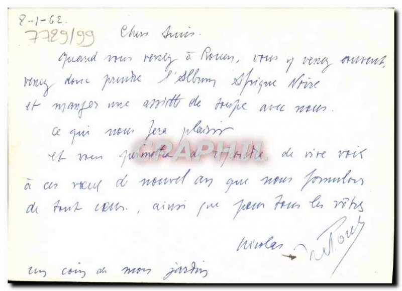 Postcard Modern Garden