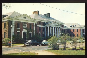 Burlington, VT Postcard, University Of Vermont, 1950's Cars