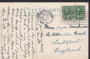 Genealogy Postcard - Family History - Tomlinson - Southport  BH5564
