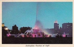 Buckingham Fountain At Night Chicago Illinois