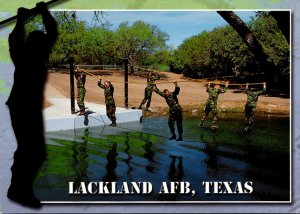 Texas San Antonio Lackland Air Force Base Recruits Facing Physical Challenge