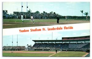 1963 Yankee Stadium, Fort Lauderdale, FL Postcard