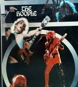 Mott The Hoople Band Poster Original 1975 Glam Rock Music 22 Wall Art UNUSED