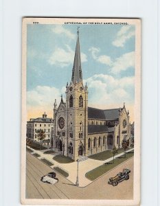 Postcard Cathedral Of The Holy Name, Chicago, Illinois