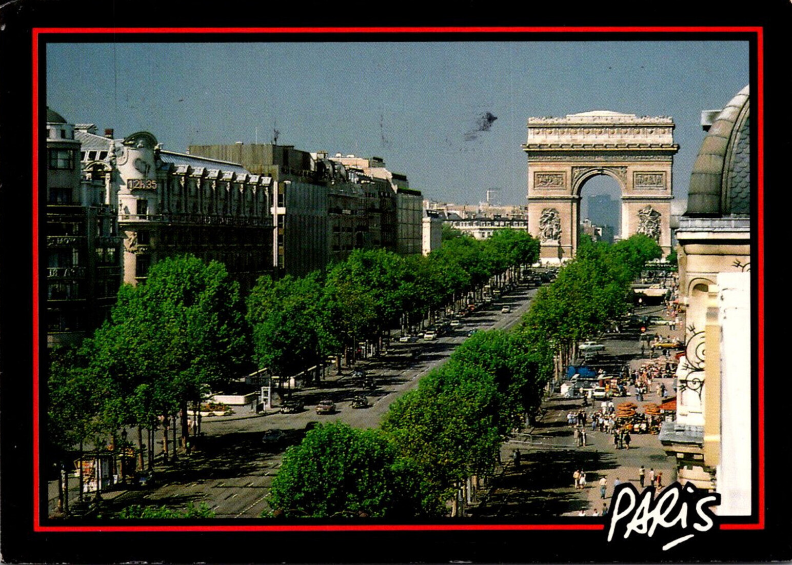 File:Avenue des Champs-Elysées from top of Arc de triomphe Paris