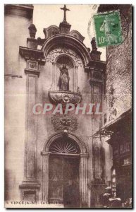 Old Postcard Vence Cathedral