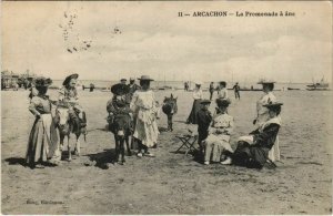 CPA ARCACHON-La Promenade a ane (27939)