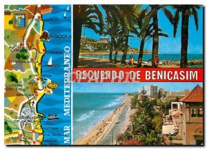 Postcard Modern Benicasim Castellon