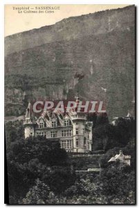 Old Postcard Dauphine Sassenage the dimensions of the castle