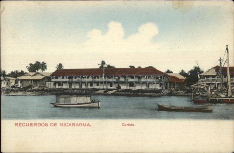 Nicaragua - Corinto c1900 Postcard jrf