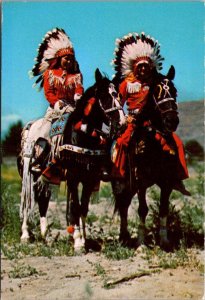 Indians First Americans In Full Dress