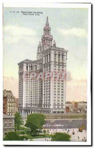 Postcard Old Municipal Building New York