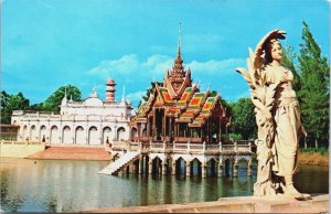 Thailand Ayutthaya Bang Pa In Former King's Summer Palace Vintage Postcard C206