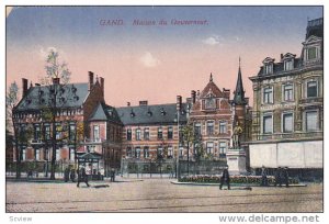 GAND, Maison du Gouverneur, East Flanders, Belgium, PU-1917