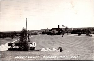 Real Photo Postcard Hidden Valley Gaylord, Michigan