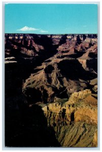 c1960's Afternoon Shadows at Mather Point Grand Canyon Arizona AZ Postcard