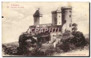 Old Postcard Chateau De Foix