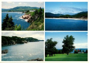 Canada Nova Scotia Inginish Multi Views From Keltic Lodge