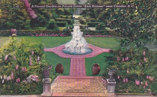 South Carolina Camden A Formal Gardens On Privatew Estate Kam Kamner