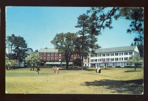 Southern Pines, North Carolina/NC Postcard, Mid-Pines Hotel, Golf, 18th Hole