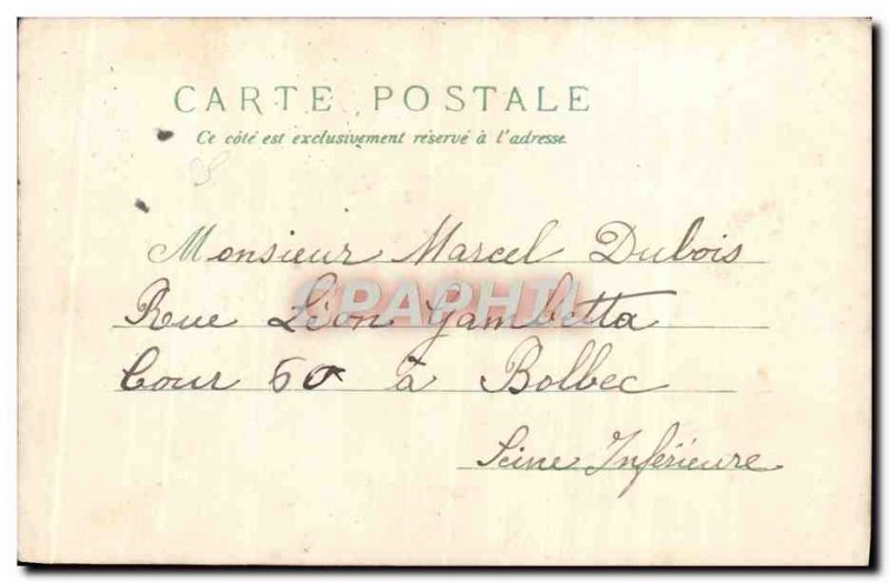 Old Postcard Fantasy Flowers