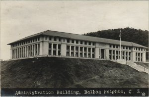 PC CPA PANAMA ADMINISTRATION BUILDING BALBOA HEIGHTS Vintage Postcard (b26289)