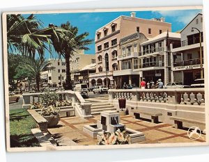 Postcard Front Street, Bermuda, Hamilton, British Overseas Territory