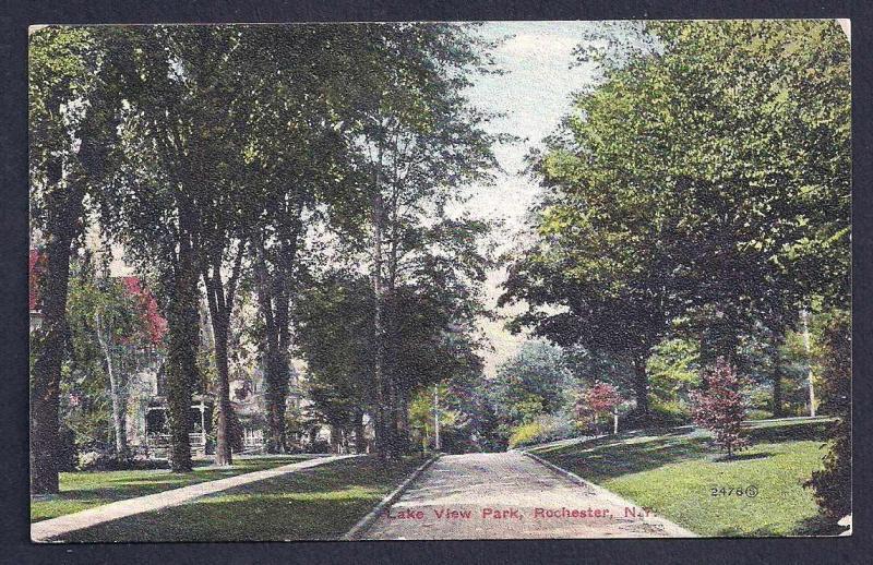 Lake View Park Rochester New York used c1911