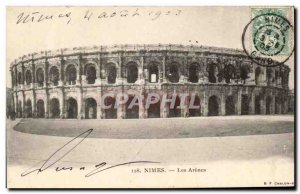 Nimes - Les Arenes - Old Postcard