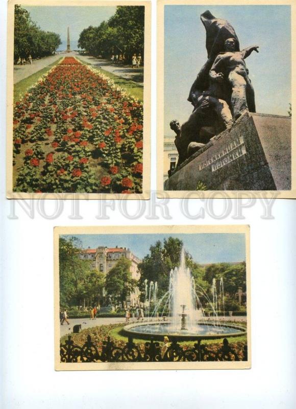 128942 Ukraine ODESSA Collection of 11 old Postcards