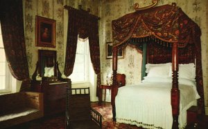 Vintage Postcard Gen. Andrew Jackson Bedroom The Hermitage Nashville Tennessee
