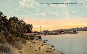 View along the Water Front Perth Amboy, New Jersey  