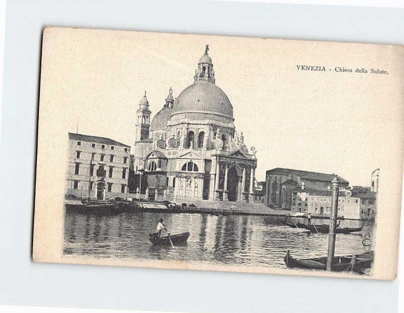 Postcard Chiesa della Salute, Venice, Italy