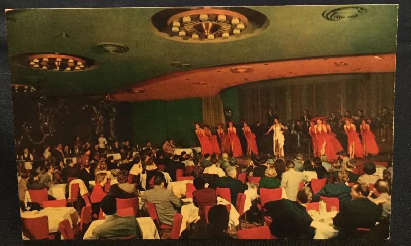 Postcard Unused The Sands Hotel Copa Room Las Vegas NV LB